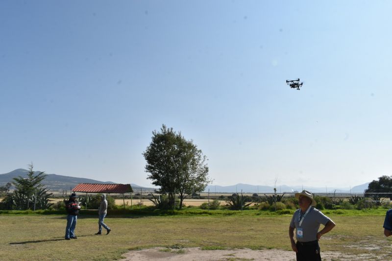 vuelo de drone para la actualización de la Cartografía de Catastro Municipal