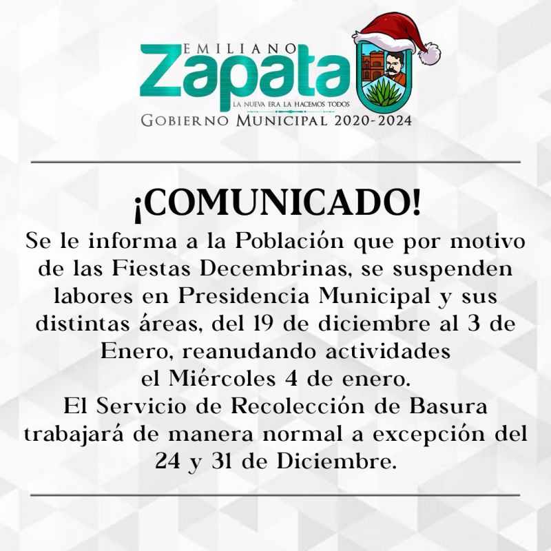 ¡COMUNICADO!