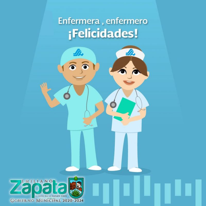 ¡Feliz día enfermera, enfermero!