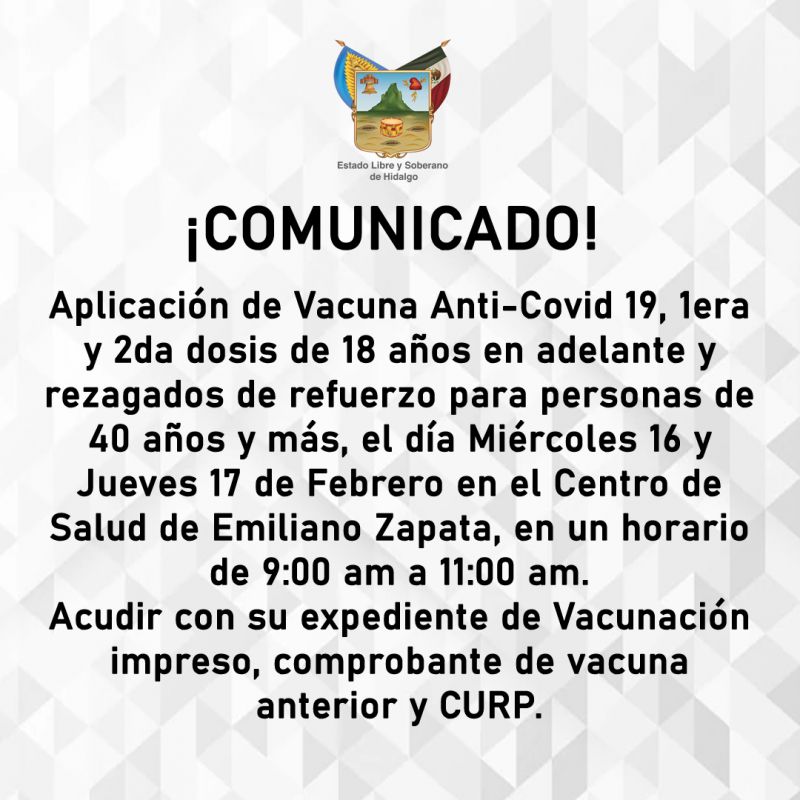 ¡COMUNICADO!
