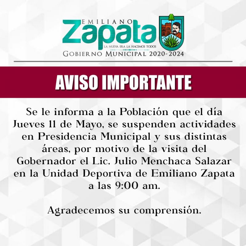 ¡AVISO IMPORTANTE!