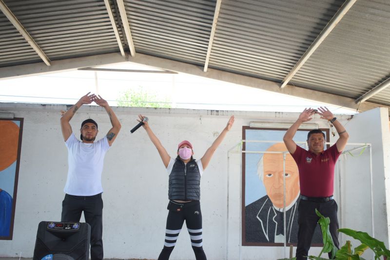 La Coordinación de Deporte realizo la activación física en 3 escuelas del Municipio