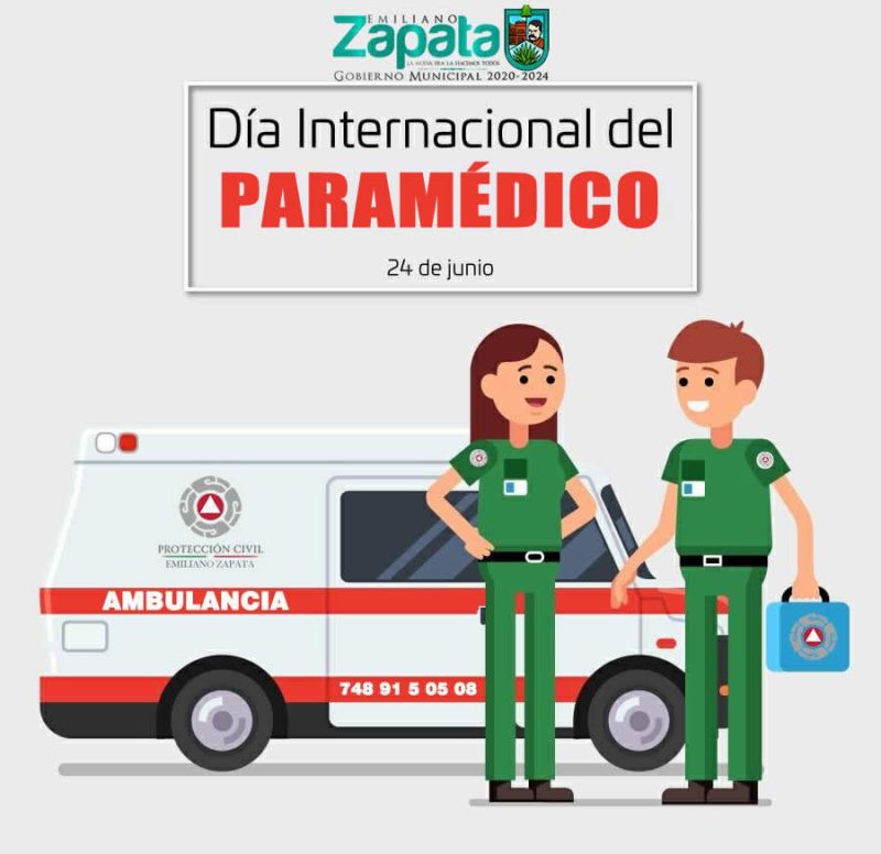 Este 24 de Junio se conmemora el “Día Internacional del Paramédico”