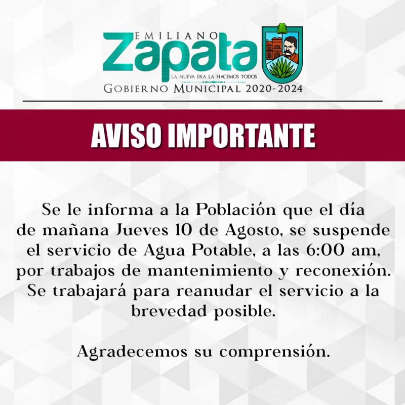 ¡AVISO IMPORTANTE!